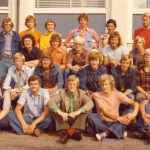 Klassefoto ETS 4e jaar 1977