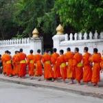 Luang Prabang-Monks