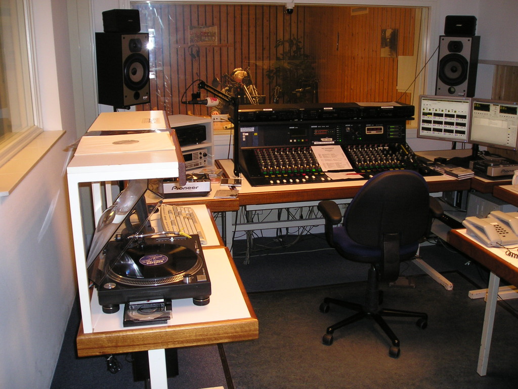 Studio 1 voor de verbouwing