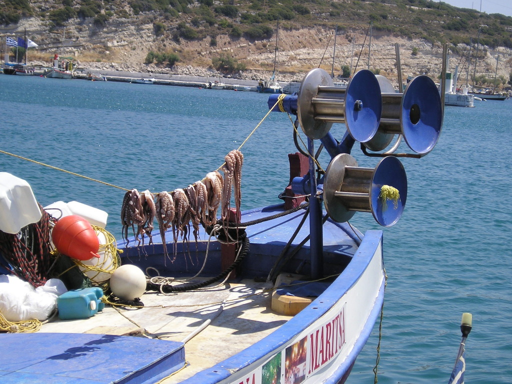 Pythagorio - vissersboot