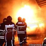 Paramaribo - Brand bij JusPol 2