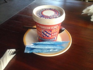 Paramaribo - Pannenkoekrestaurant - Stroop