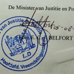 Verblijfsvergunning - stempel