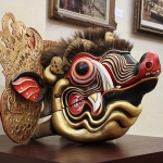 Kunst in het Puri Lukisan museum in Ubud