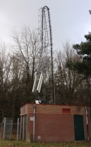 Mast Nijmeegse Baan - Stormschade 18 jan 2018