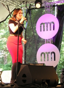 Becca Stevens op 21 mei 2018 in Ziro